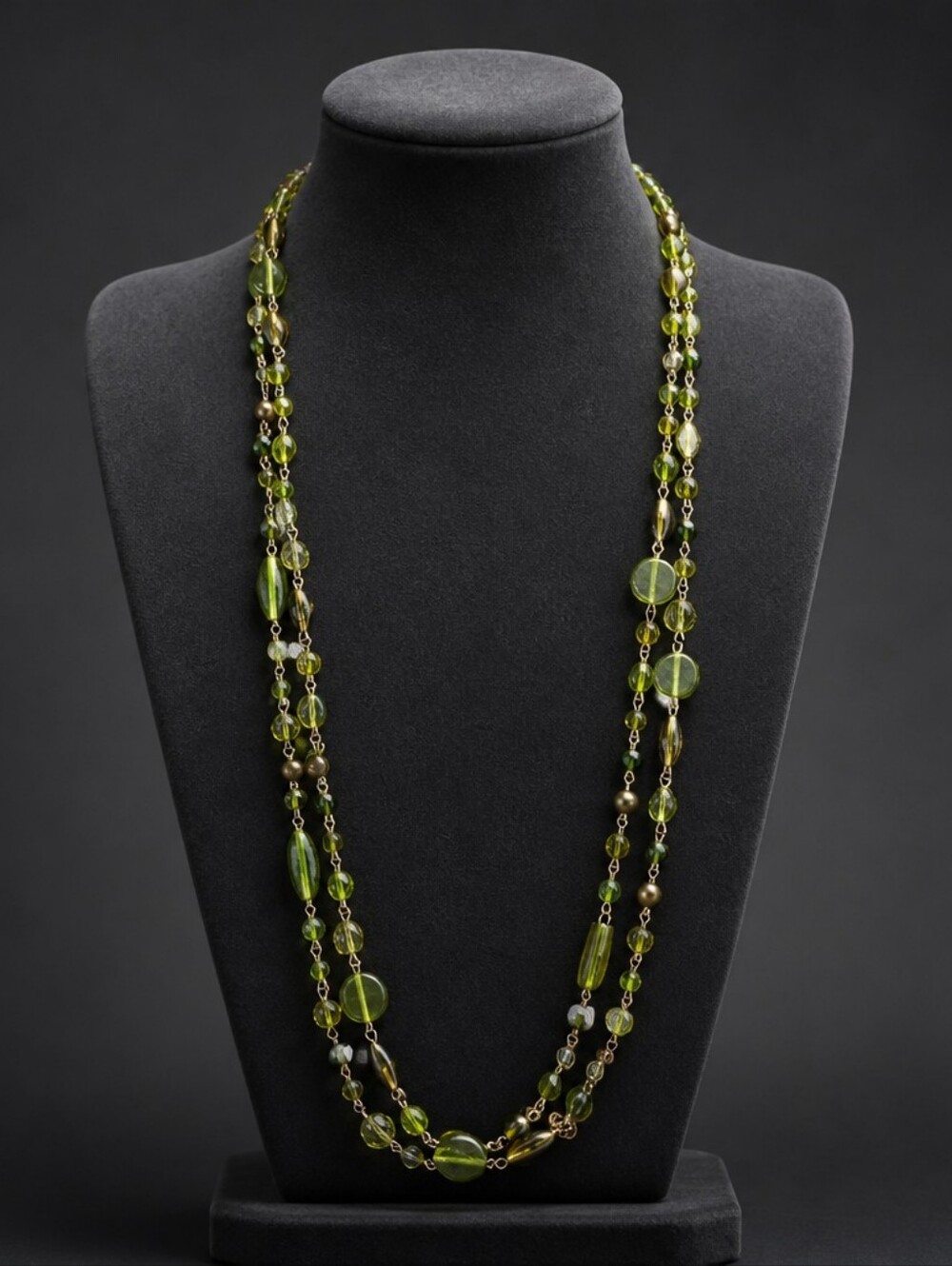 Art Glass Beads. It Features Lampwork Glass And Molded Art Glass